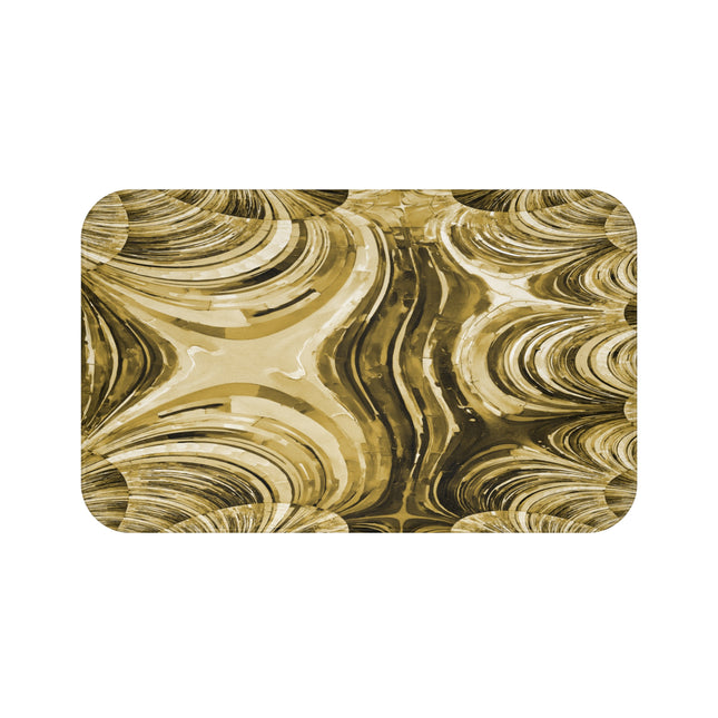 Uzi Spiral Light Brown 34" x 21" Bath Mat