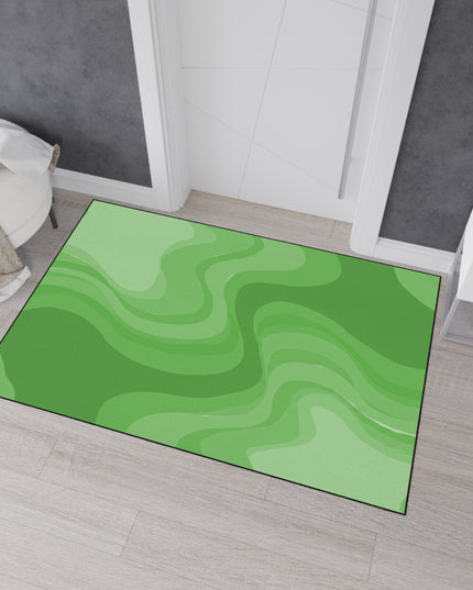 Greenie Meanie Wavey 48" x 72" Heavy Duty Floor Mat