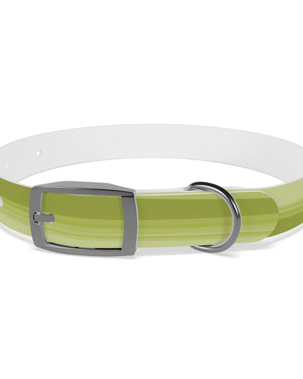 Lemon Wavey Small Dog Collar