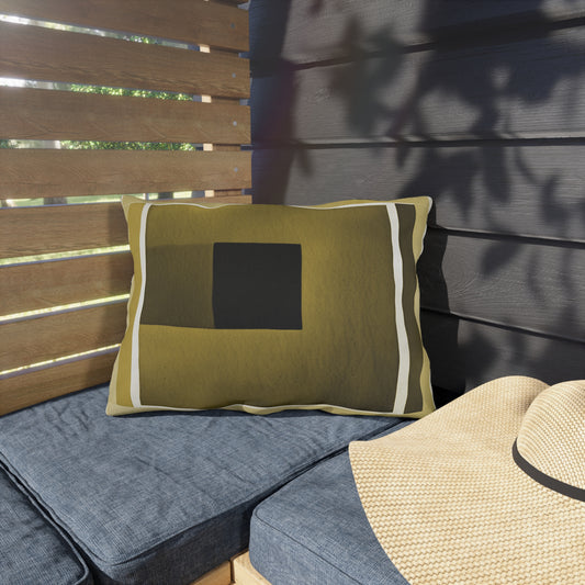 Tan Shadow 20" x 14" Outdoor Pillow