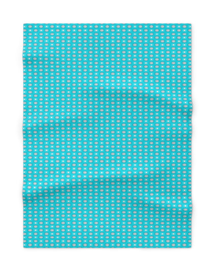Tif Green Star-crossed Bodies Soft Fleece Baby Blanket, 30" x 40"