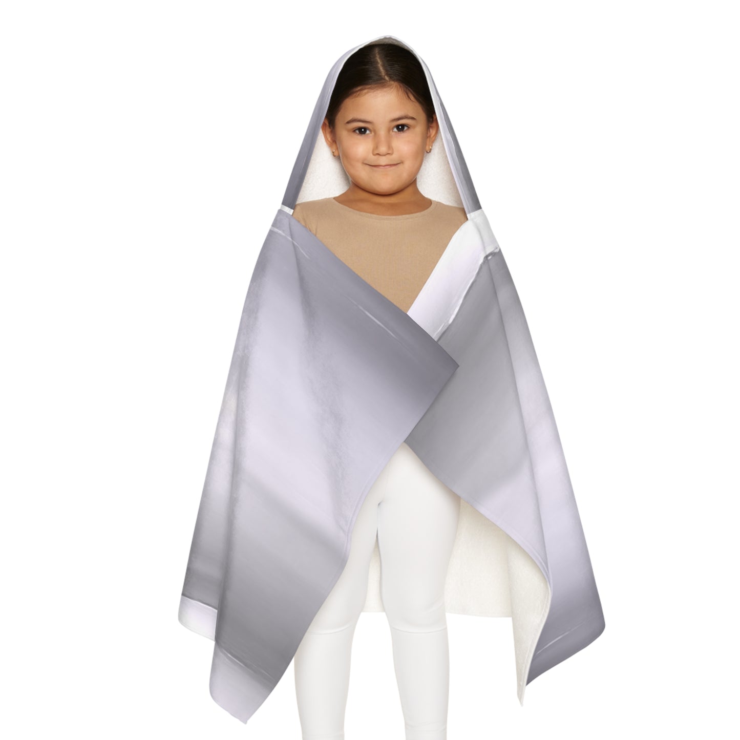 Sephia Sea Dark Fog Youth Hooded Towel, 24" x 48"