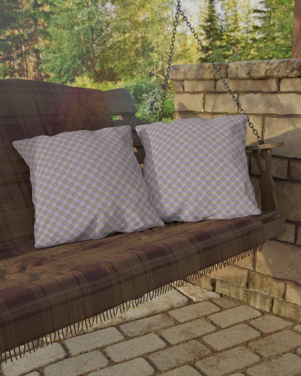 Magenta Star-crossed Bodies 20" x 20" Outdoor Pillow