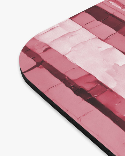 Striped Ruby Mouse Pad, 9" x 8" Rectangle