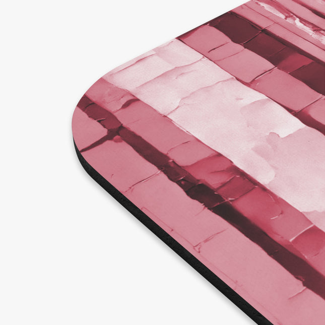 Striped Ruby Mouse Pad, 9" x 8" Rectangle