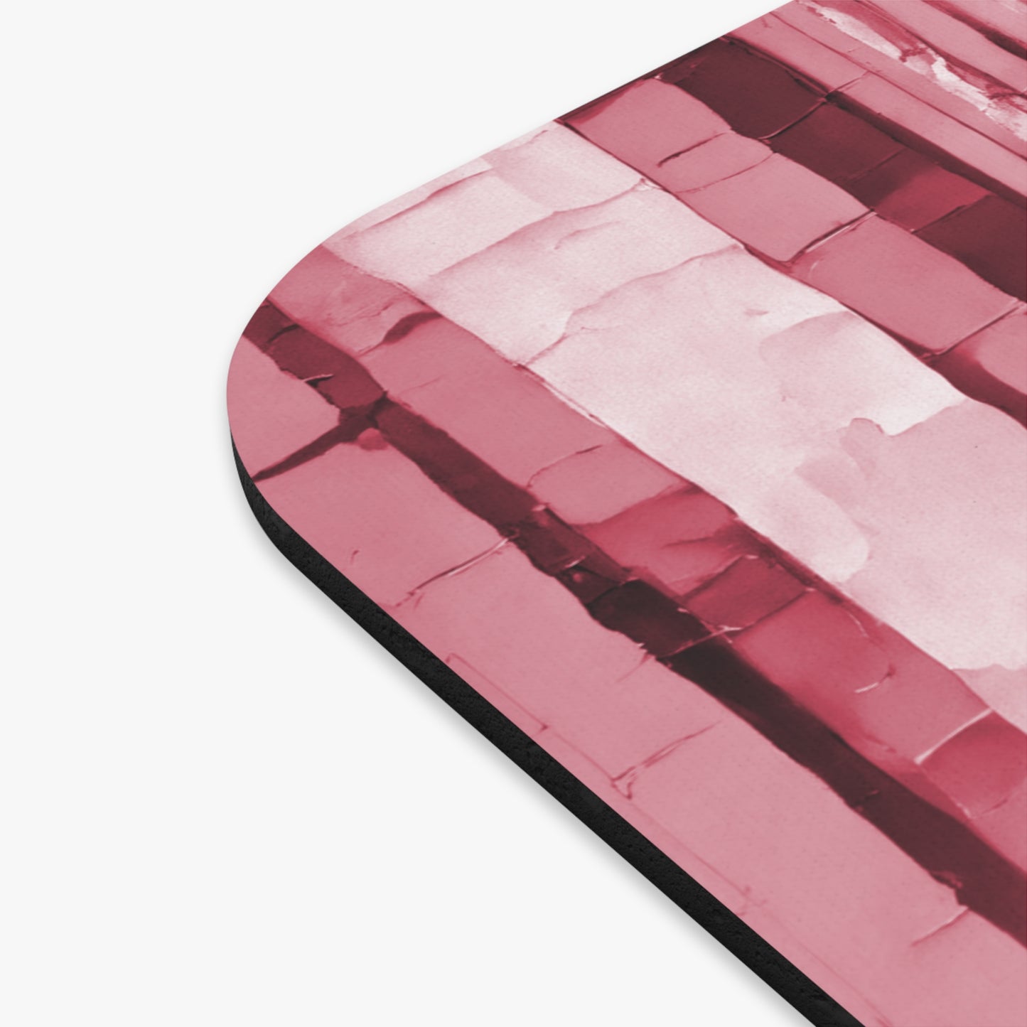Striped Ruby Mouse Pad, 9" x 8" Rectangle