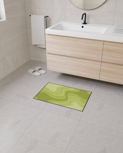 Lemon Wavey 18" x 27" Heavy Duty Floor Mat