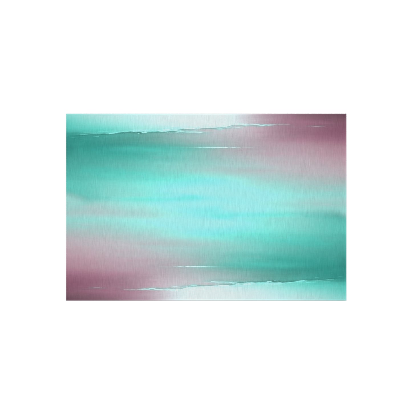 Green Sea Lavender Fog 48" x 72" Outdoor Rug