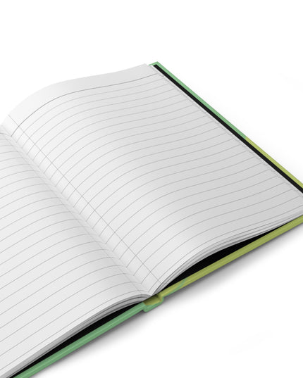 Pastel Green Patches 5.75" x 8" Hardcover Journal Matte with 150 lined pages