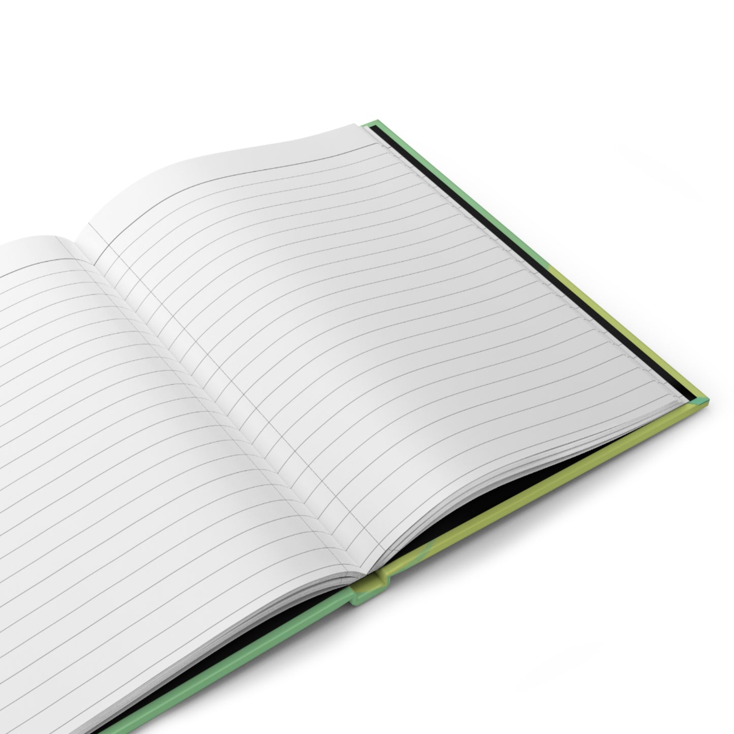 Pastel Green Patches 5.75" x 8" Hardcover Journal Matte with 150 lined pages
