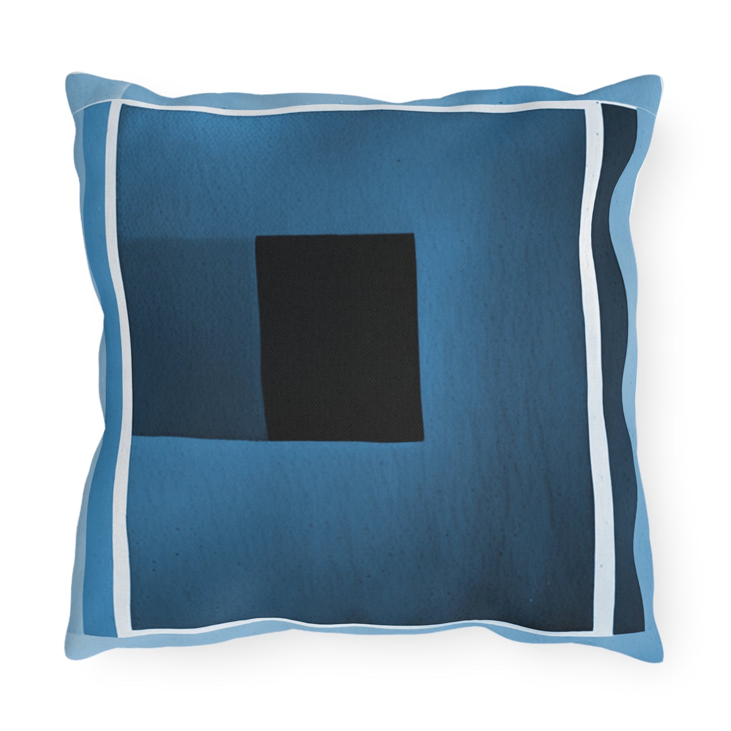 Blue Shadow 16" x 16" Outdoor Pillow