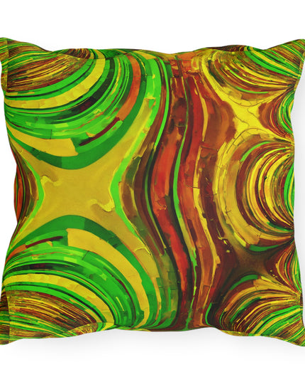 Uzi Spiral Beta Outdoor Pillow, 16" x 16"