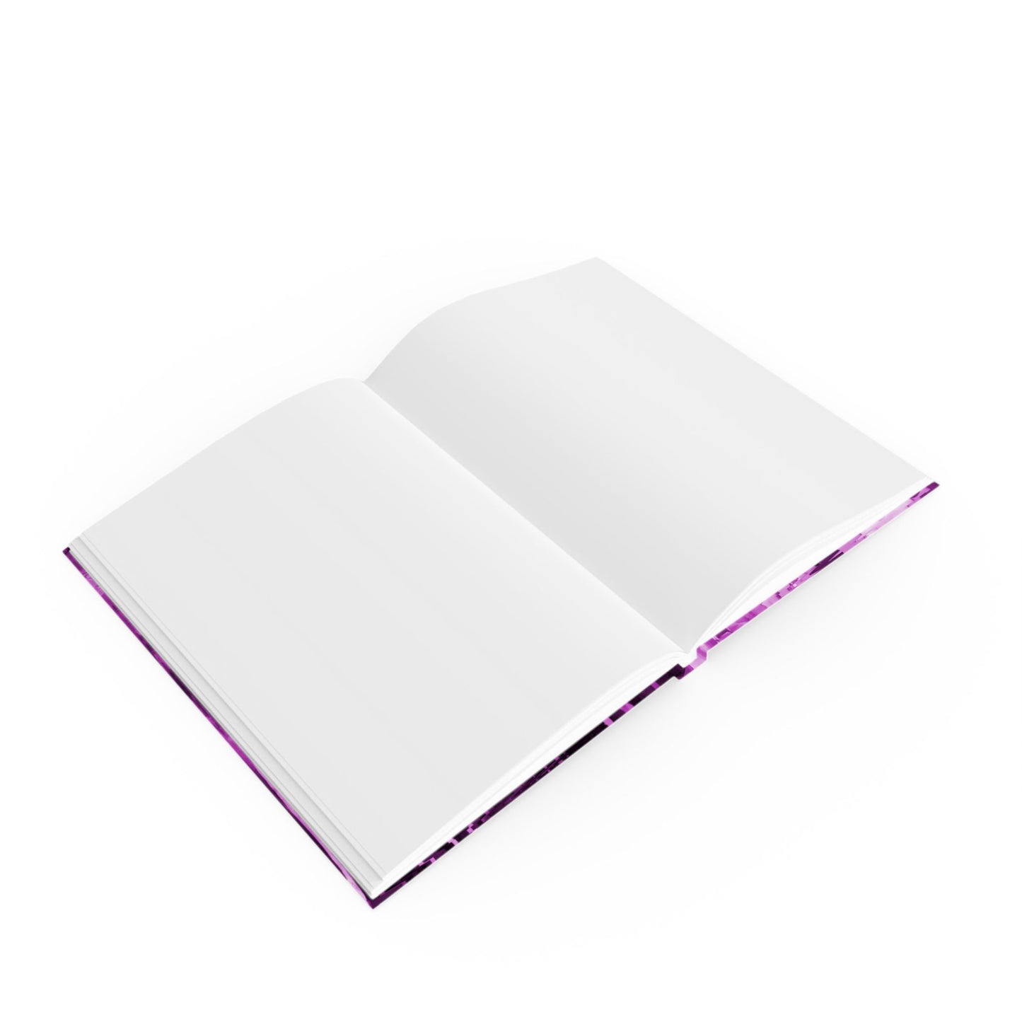 Striped Powder Lavender 5.2" x 7.4" Hard Backed Journal with 128 blank pages