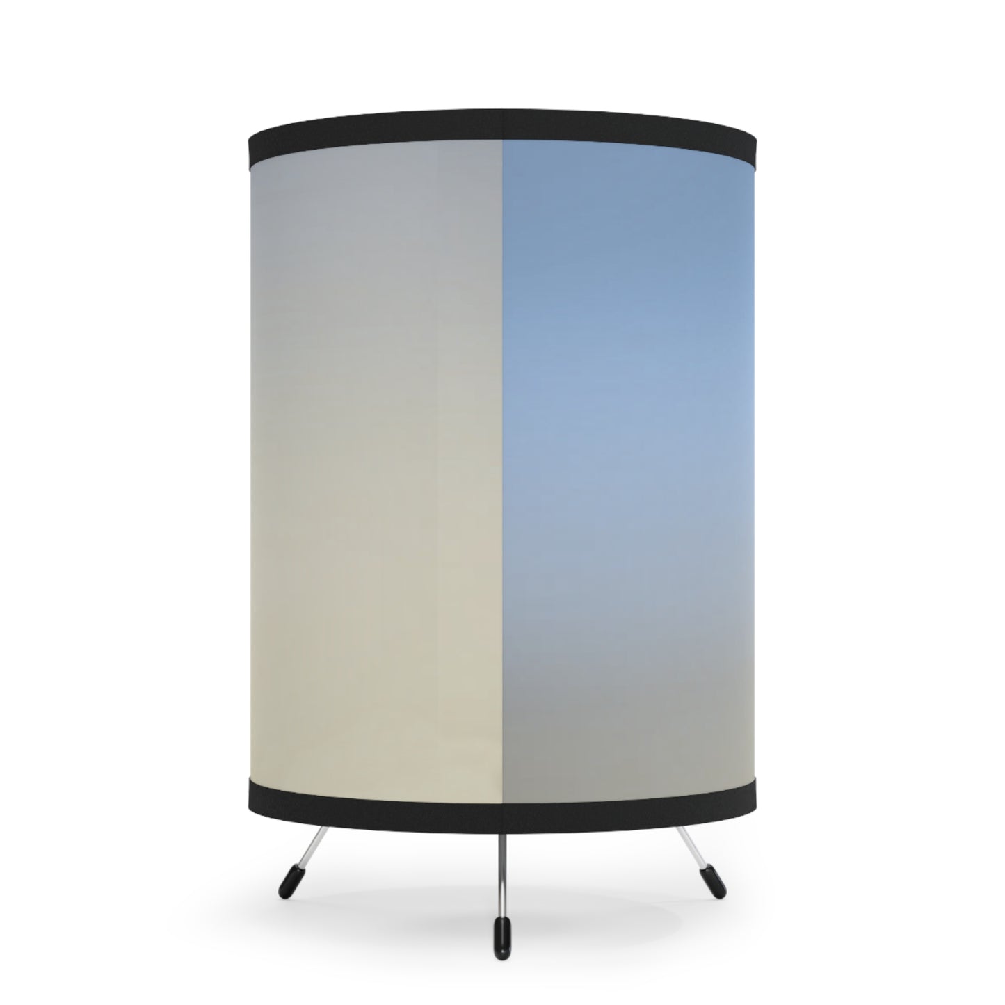 Cobalt Fade Tripod Lamp with High-Res Printed Shade, US\CA plug
