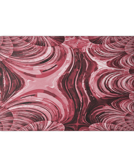 Uzi Spiral Ruby 8" x 11" Glass Cutting Board