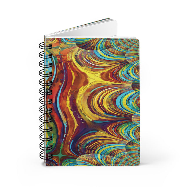 Uzi Spiral Alpha Bound Journal, 5" x 7" 150 pages