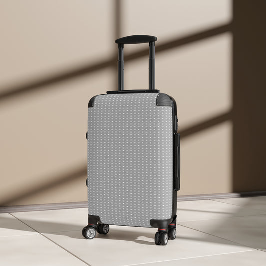 Desaturated Star-crossed Bodies Small Suitcase with built in lock, 4 double-wheels, telescopic handle, and ABS back hard-shell