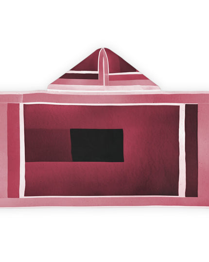 Red Shadow Youth Hooded Towel, 24" x 48"