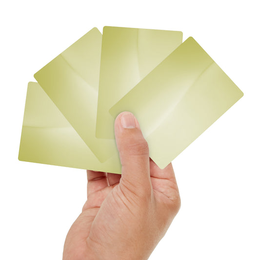 Lemon Fade Poker Cards