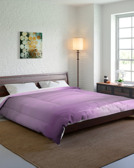 Dark Pink Sea Amethyst Fog 104" × 88" Comforter