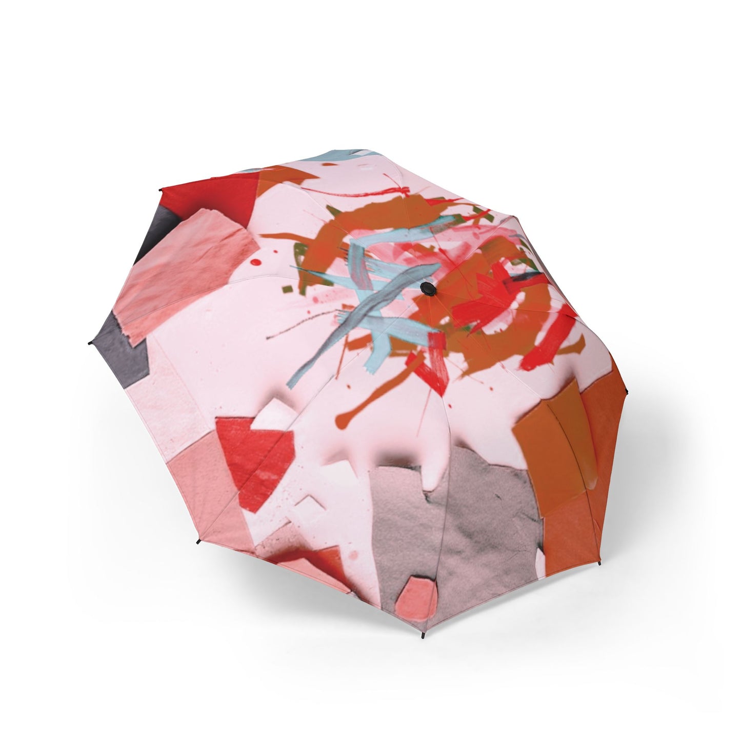 Vampire Chocolate Paper Paint Foldable Umbrella - Compact & Chic