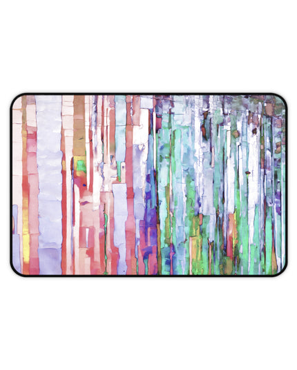 Striped Pastels 12" x 18" Desk Mat