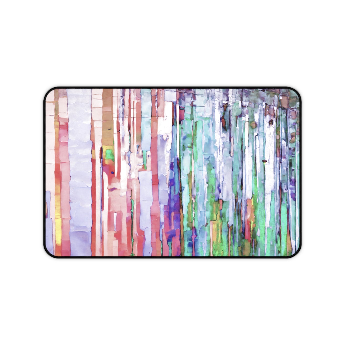Striped Pastels 12" x 18" Desk Mat