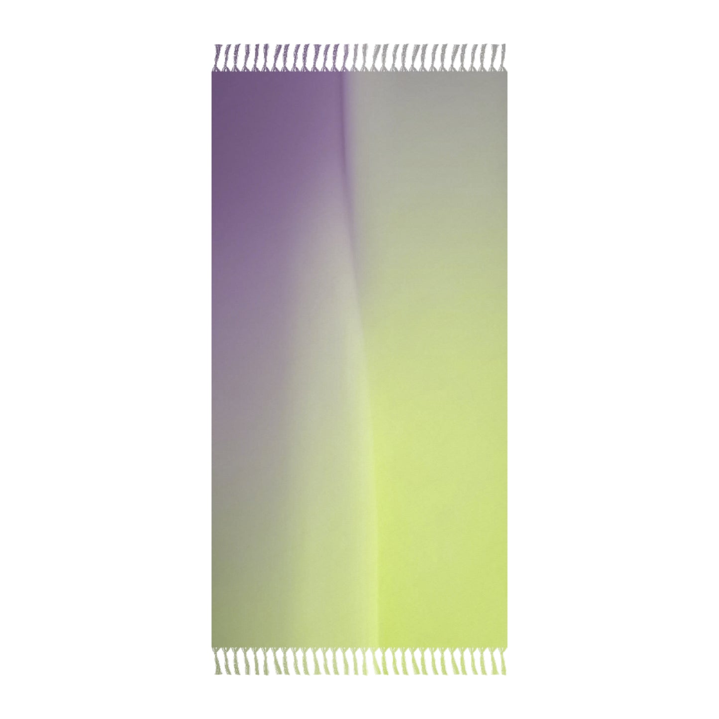 Purple Golden Fade 38" × 81" Boho Beach Cloth
