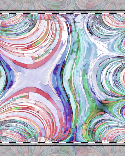 Uzi Spiral Pastels 10" x 10" Cotton Twill Napkin