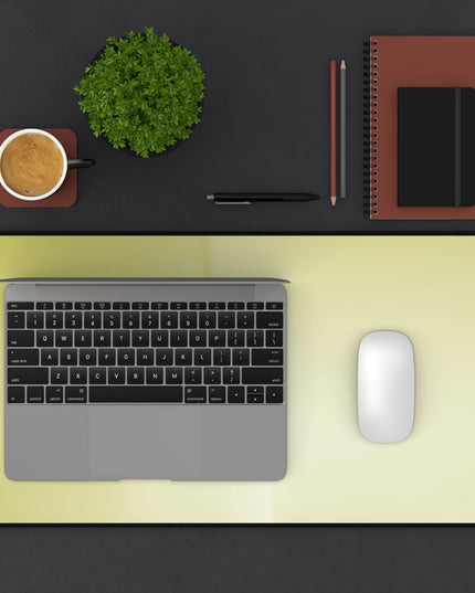 Lemon Fade 12" x 22" Desk Mat