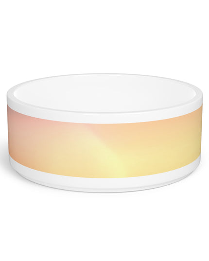 Hot Peach Fade 16 oz Pet Bowl