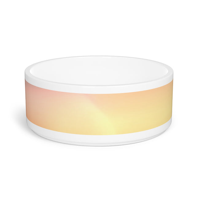 Hot Peach Fade 16 oz Pet Bowl