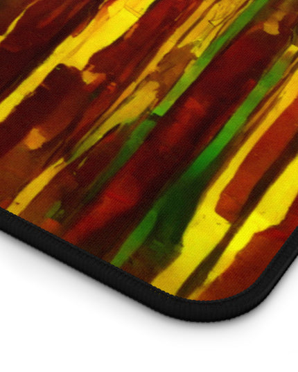 Striped Beta 16" x 32" Desk Mat