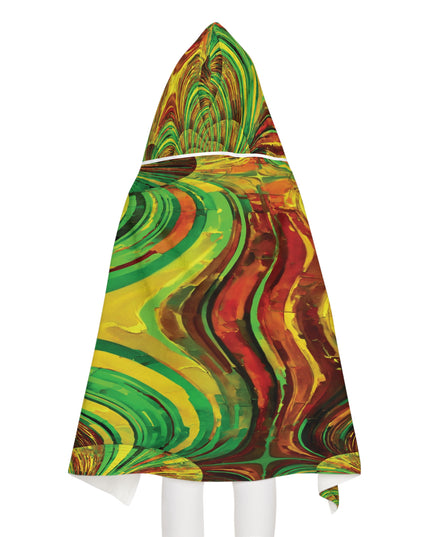 Uzi Spiral Beta Youth Hooded Towel, 24" x 48"