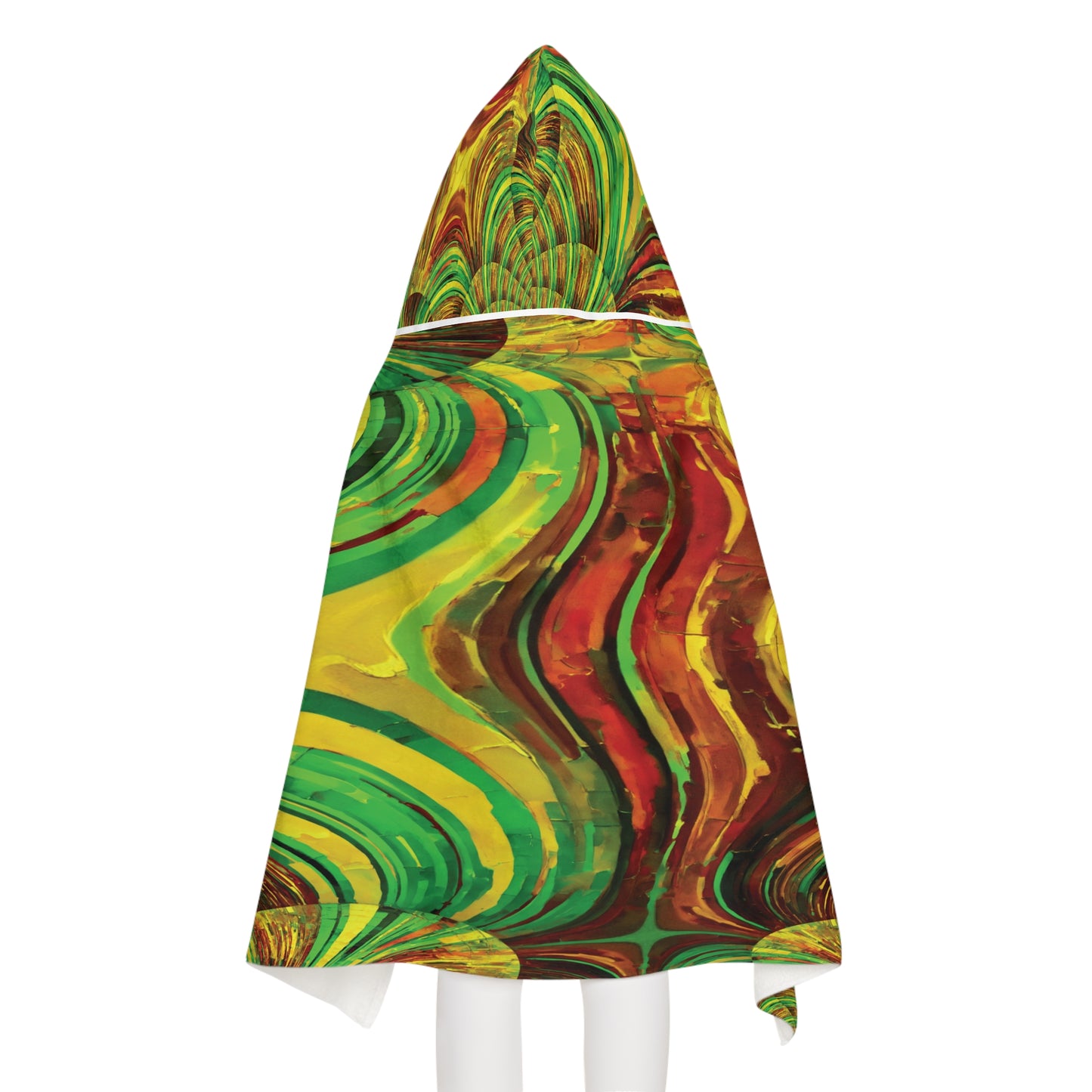 Uzi Spiral Beta Youth Hooded Towel, 24" x 48"