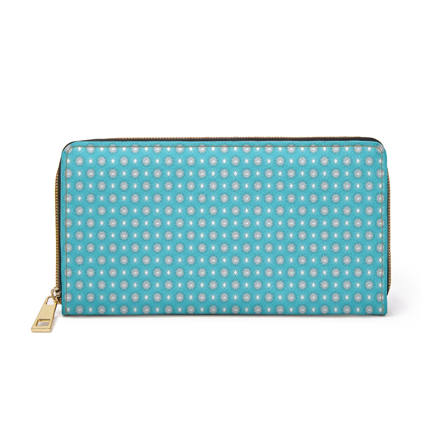 Tif Green Star-crossed Bodies Elegant Abstract Zipper Wallet - Stylish & Functional Accessory for Everyday Use