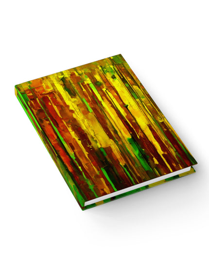 Striped Beta 5" x 7" Journal - 128 Ruled Line pages