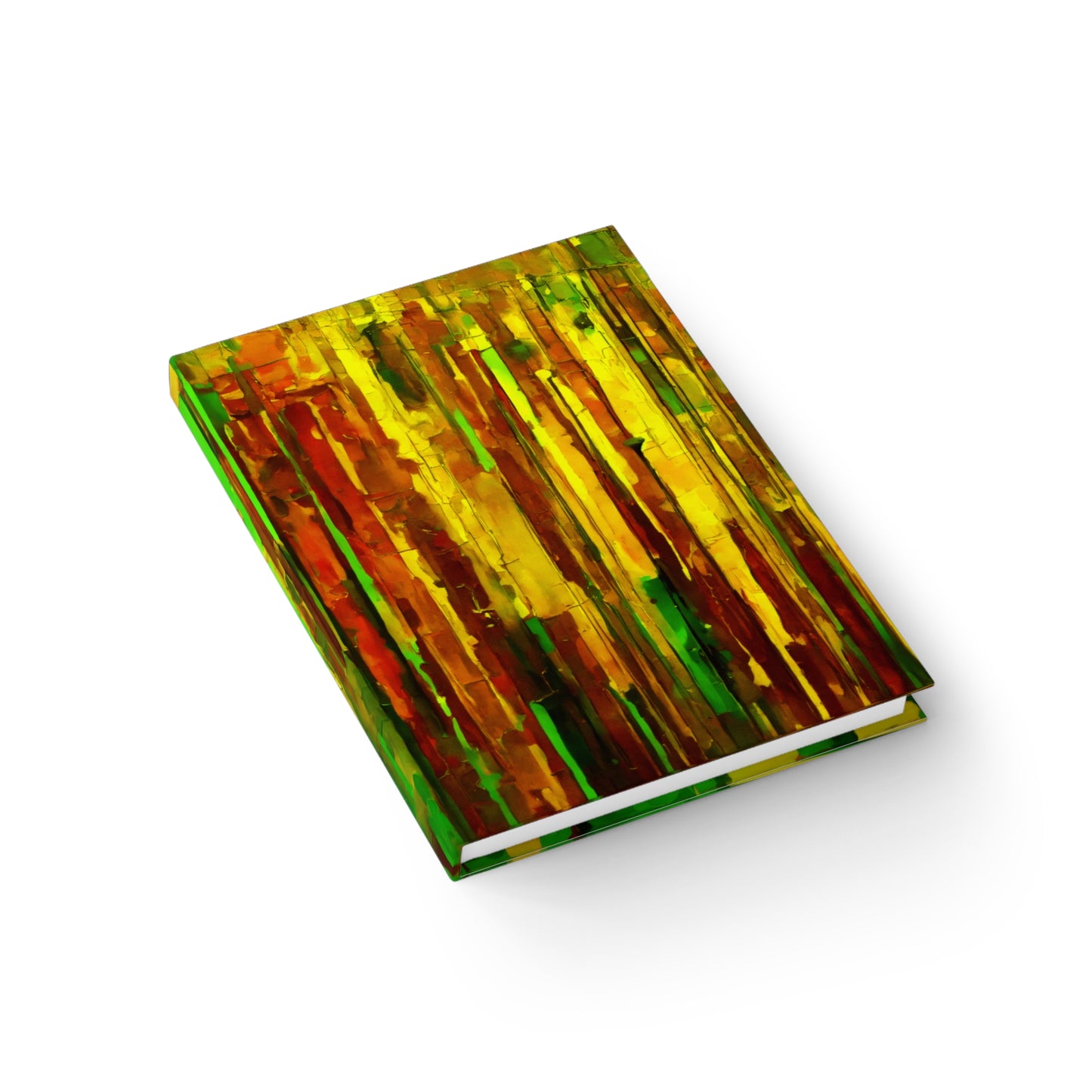 Striped Beta 5" x 7" Journal - 128 Ruled Line pages