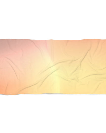 Hot Peach Fade 30" x 60" Beach Towel