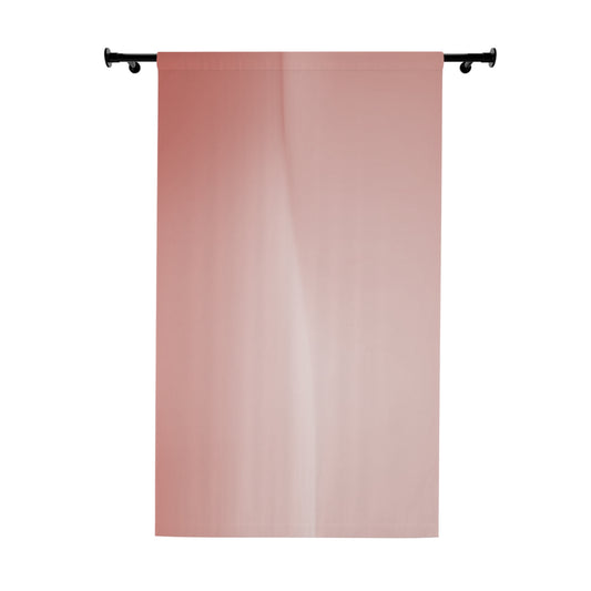 Rose Red Fade Window Curtain, 50" x  84", blackout