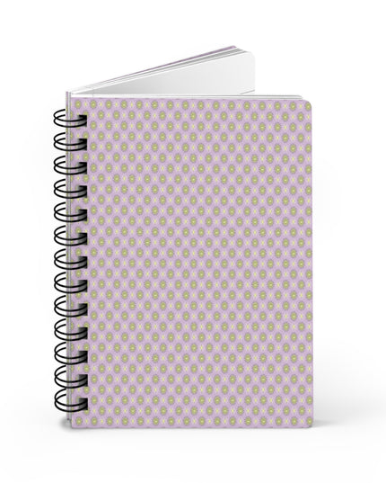 Magenta Star-crossed Bodies Spiral Bound Journal, 5" x 7" 150 pages