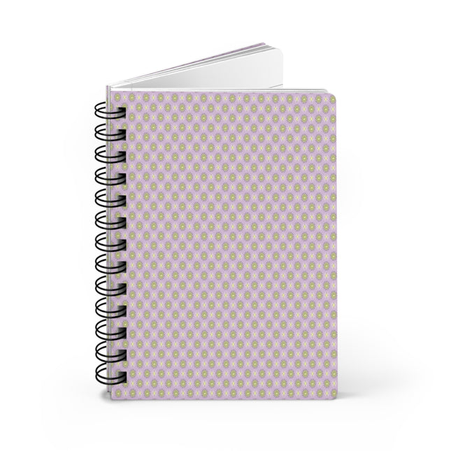 Magenta Star-crossed Bodies Spiral Bound Journal, 5" x 7" 150 pages