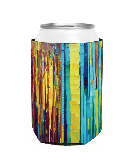 Striped Alpha 12 oz Can Cooler Sleeve