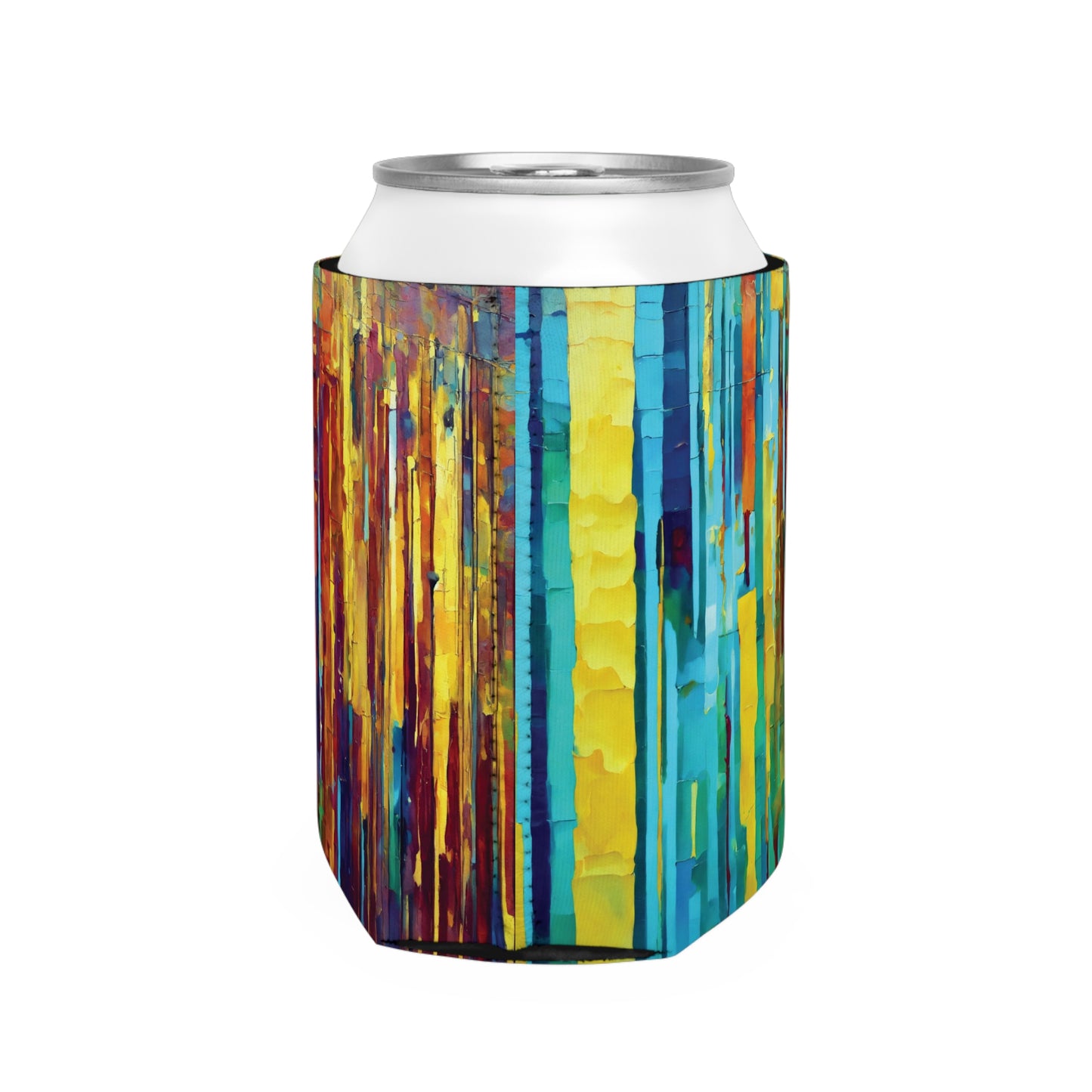 Striped Alpha 12 oz Can Cooler Sleeve