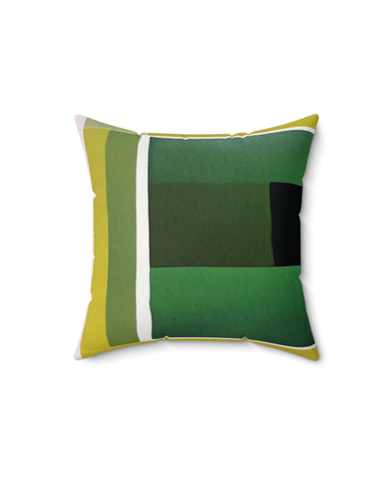 Alpha Shadow 14" x 14" Faux Suede Square Pillow