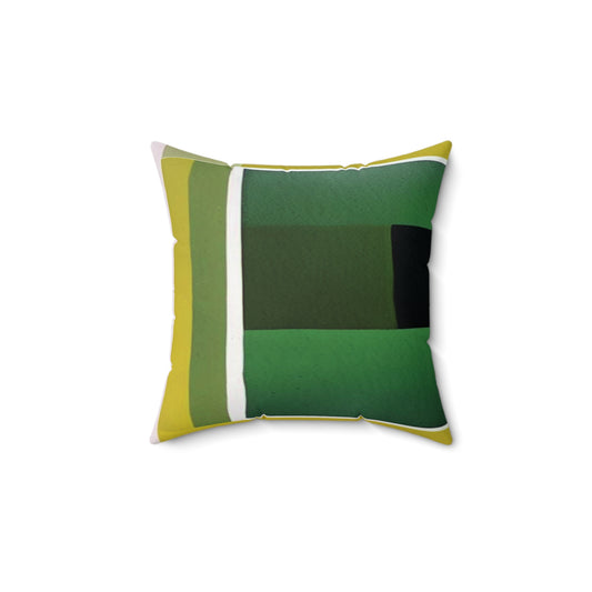 Alpha Shadow 14" x 14" Faux Suede Square Pillow