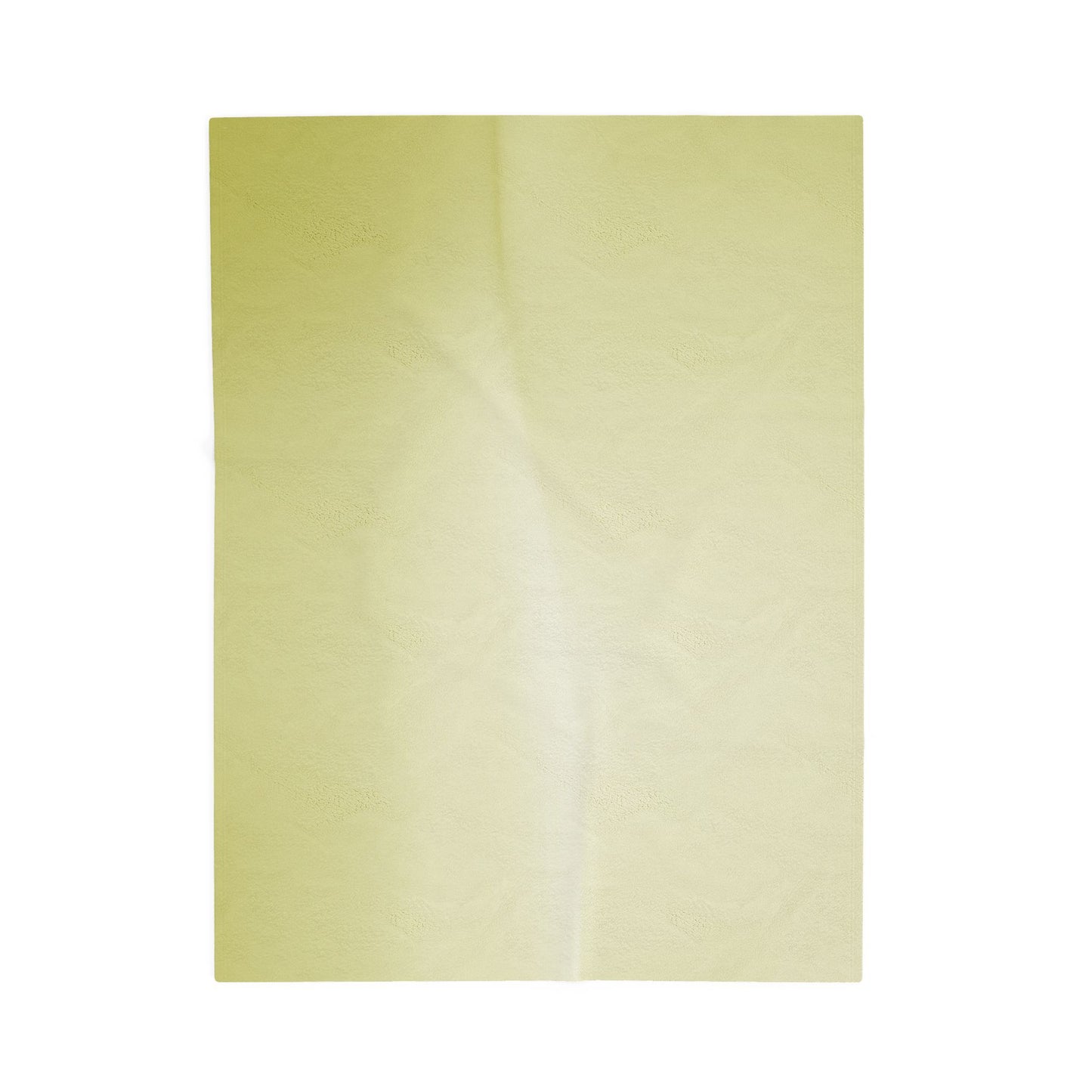 Lemon Fade Velveteen Plush Blanket, 30" x 40"