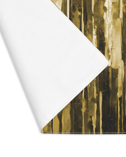 Striped Light Brown Placemat, 1 pc