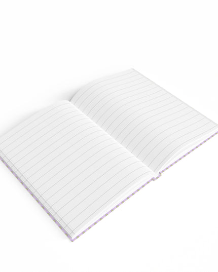Magenta Star-crossed Bodies Journal - 128 Ruled Line pages - 5" x 7"