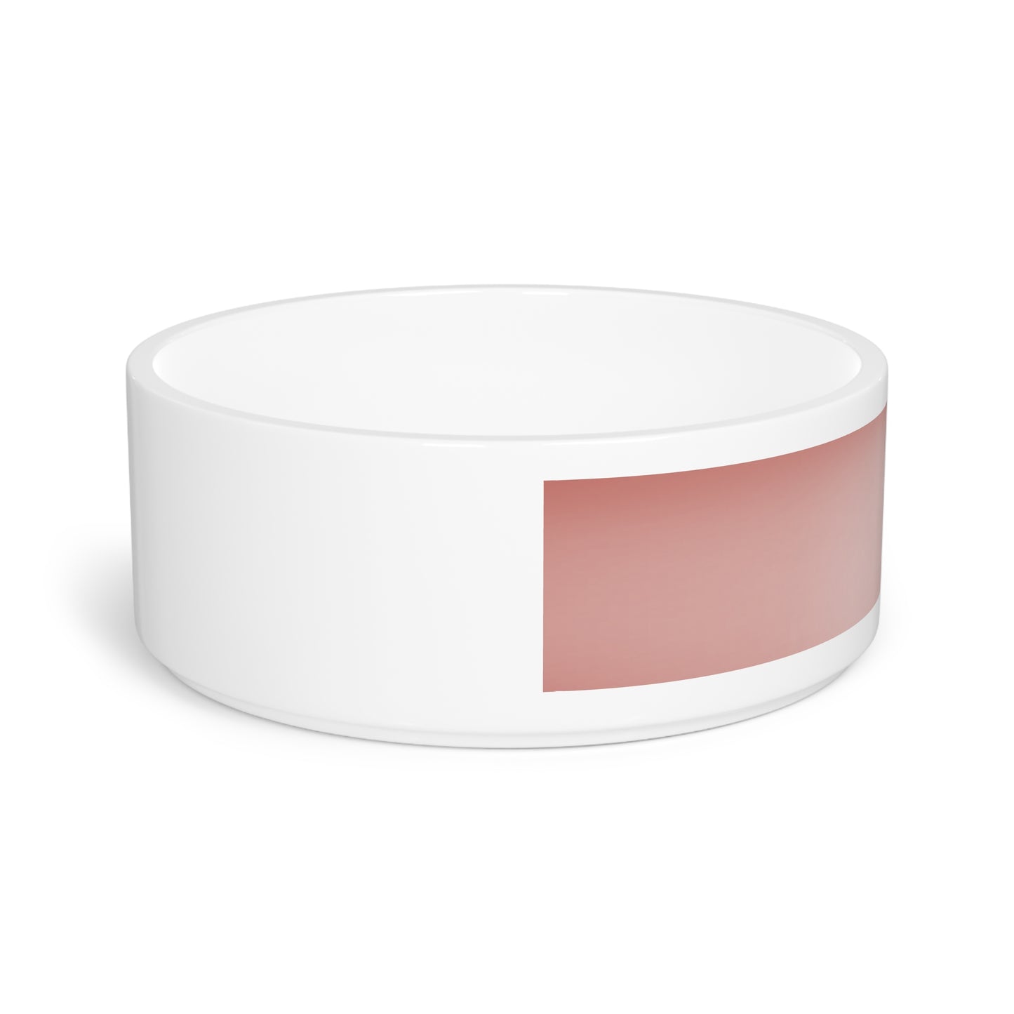Rose Red Fade 16 oz Pet Bowl